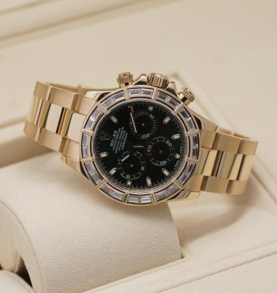 Rolex Daytona 116568br Rolex Service Box Gr Baguette