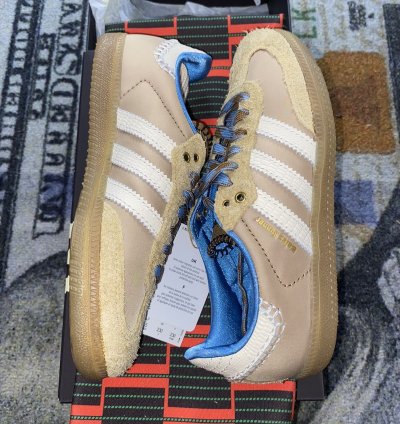 Adidas Samba Nylon Wales Bonner Desert White