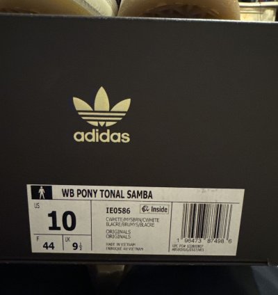 Adidas Samba Pony Tonal Wales Bonner Cream White