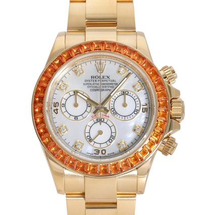 Rolex Daytona 116578saco Automatic Yellow Gold Good