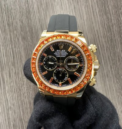 Rolex Daytona 116588saco Daytona Orange Sapphires