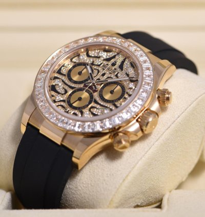 Rolex Daytona 116588tbr Neu 2022 Full Set Eye Of The Tiger Yellow Gold Gelbgold