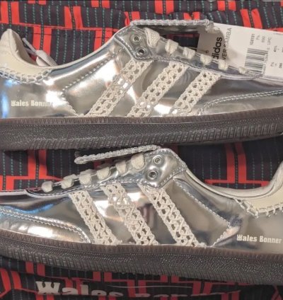 Adidas Samba Wales Bonner Silver