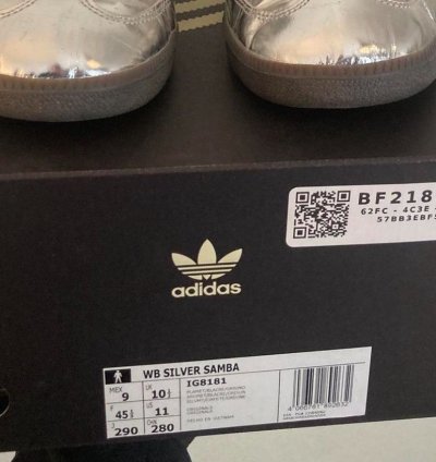 Adidas Samba Wales Bonner Silver