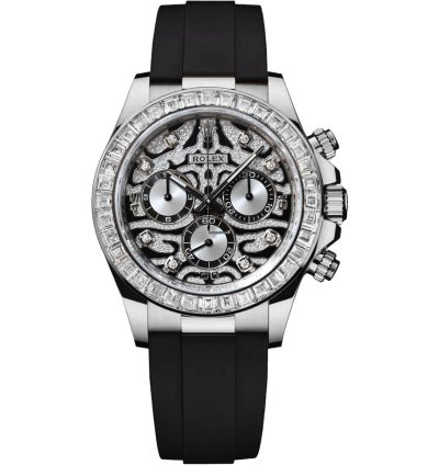 Rolex Daytona 116589tbr Daytona Eye Of The Tiger White Gold Oysterflex Unworn 2022