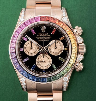 Rolex Daytona 116595rbow Neu 2023 Rainbow Fullset