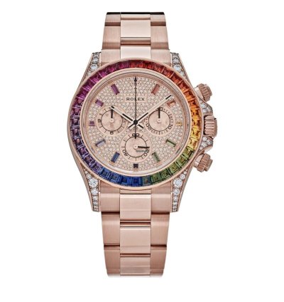 Rolex Daytona 116595rbow Pave Neu 2023 Rainbow Fullset