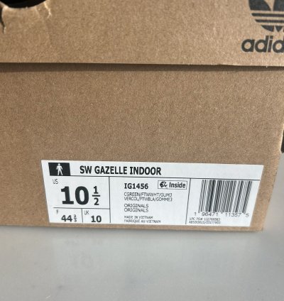 Adidas Sean Wotherspoon Gazelle Indoor Hemp Green