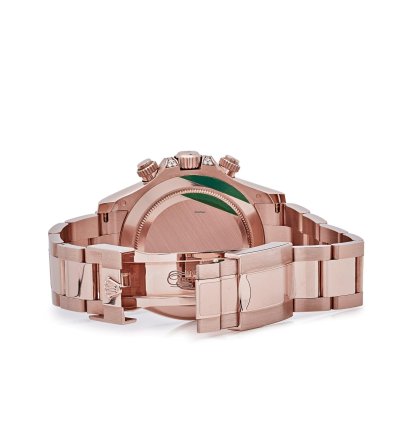 Rolex Daytona 116595rbow Rainbow Rose Gold Pave Diamond Dial Sapphire Bezel 2022