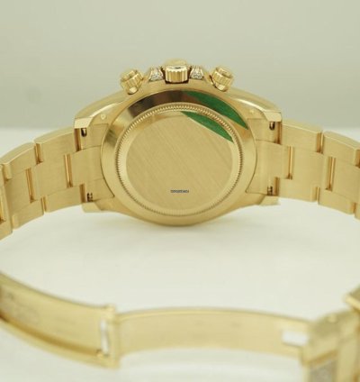 Rolex Daytona 116598tbr Neu 2022 Full Set Eye Of The Tiger Pave Yellow Gold Gelbgold