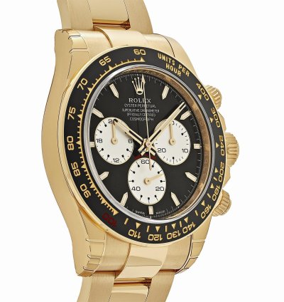 Rolex Daytona 126528ln Le Mans Yellow Gold Black Dial