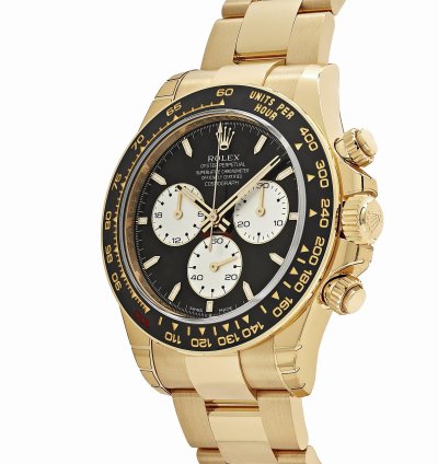 Rolex Daytona 126528ln Le Mans Yellow Gold Black Dial