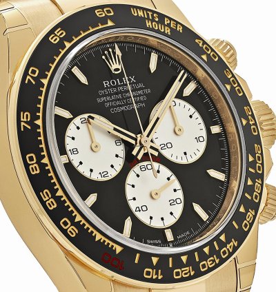 Rolex Daytona 126528ln Le Mans Yellow Gold Black Dial