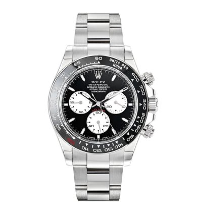 Rolex Daytona 126529ln Le Mans 18k White Gold Black Dial 40 Mm