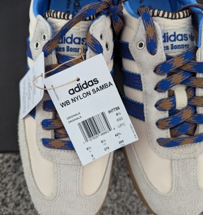 Adidas Wales Bonner Nylon Samba Wonder Clay Royal