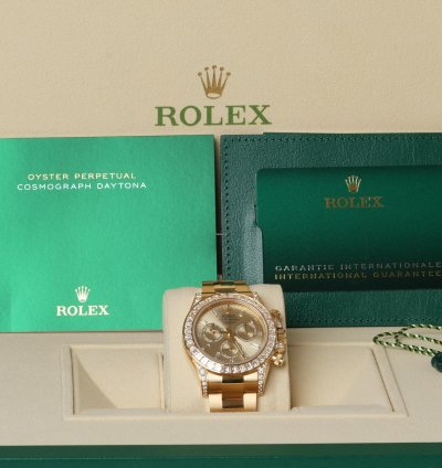Rolex Daytona 126598tbr Neu 2024 Full Set Yellow Gold Gelbgold