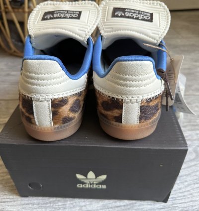 Adidas Wales Bonner Pony Hair Leopard Sambas