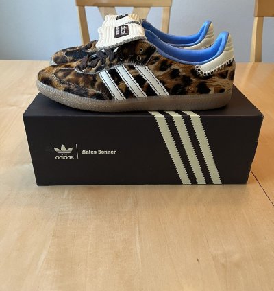 Adidas Wales Bonner Pony Leopard Samba Men 9 5