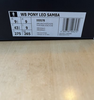 Adidas Wales Bonner Pony Leopard Samba Men 9 5