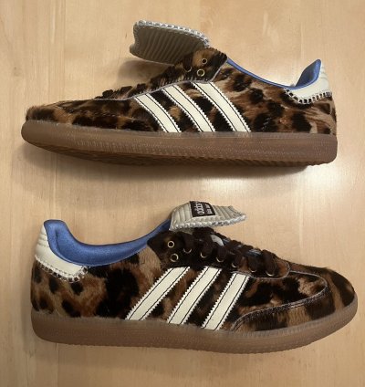 Adidas Wales Bonner Pony Leopard Samba Men 9 5