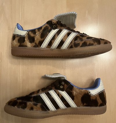 Adidas Wales Bonner Pony Leopard Samba Men 9 5
