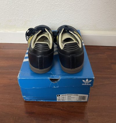Adidas Wales Bonner Samba Collegiate Navy Yellow Size 11