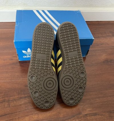 Adidas Wales Bonner Samba Collegiate Navy Yellow Size 11