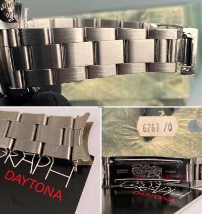 Rolex Daytona 1982 Rolex Daytona 6263 Big Red Silver Dial In Mint Condition Almost Nos