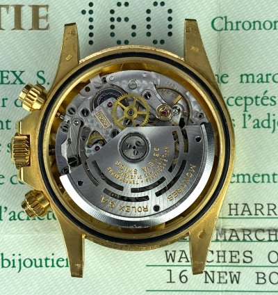 Rolex Daytona 1988 Vintage Daytona 16528 Zenith Porcelain Diamonds 4 Line Dial Serial