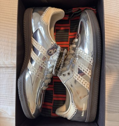 Adidas Wales Bonner Samba Silver
