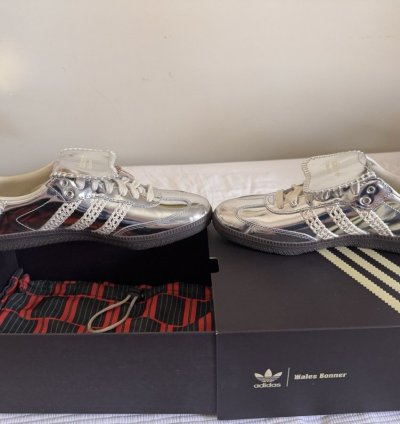 Adidas Wales Bonner Samba Silver