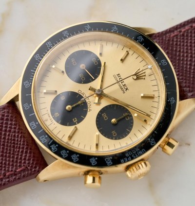 Rolex Daytona 6241 - 14k Yellow Gold - Champagne Dial - Excellent Conditions