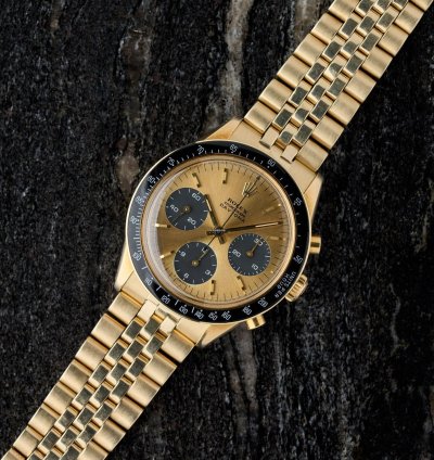 Rolex Daytona 6241 - 14k Yellow Gold - Copper Tone Dial - Excellent Conditions - Expertise