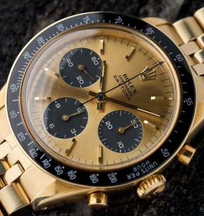 Rolex Daytona 6241 - 14k Yellow Gold - Copper Tone Dial - Excellent Conditions - Expertise