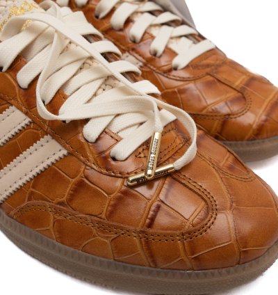Adidas Whales Bonner Fw 24 Brown Croc Samba Sneakers