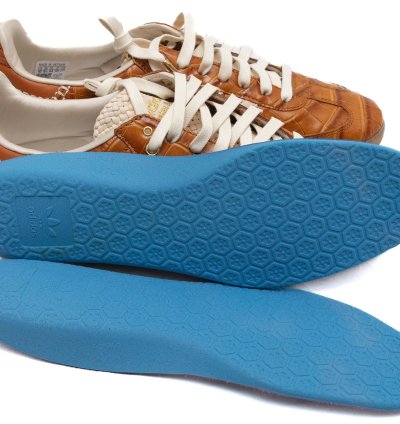 Adidas Whales Bonner Fw 24 Brown Croc Samba Sneakers