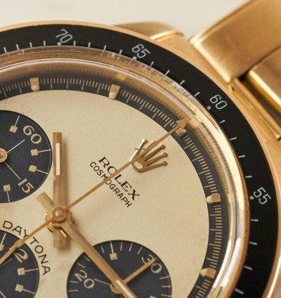 Rolex Daytona 6241 - Champagne Paul Newman Dial - 18k Yellow Gold - Oxidised Case