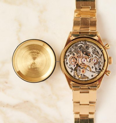 Rolex Daytona 6241 - Champagne Paul Newman Dial - 18k Yellow Gold - Oxidised Case