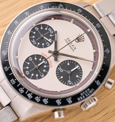 Rolex Daytona 6241 White Exotic Paul Newman Dial - Excellent Conditions