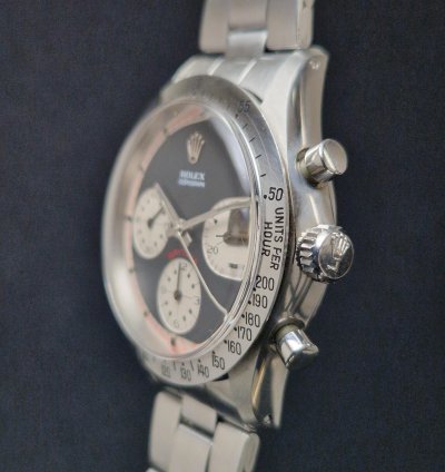 Rolex Daytona 6262 Black Paul Newman Tricolor With Carlo Pergola Expertise Top Conditions