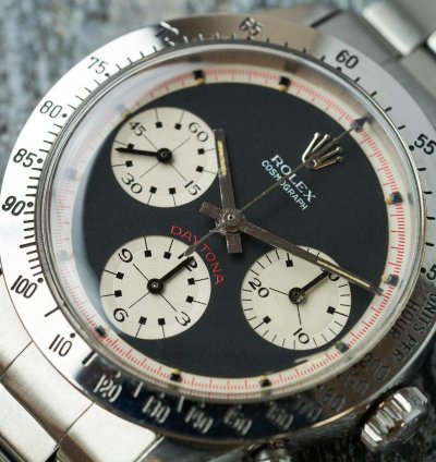 Rolex Daytona 6262 Paul Newman Black Dial Musketeer - Rare Transitional Reference