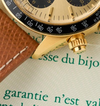 Rolex Daytona 6263 - 18k Yellow Gold - Champagne Dial - Rolex Warranty - Excellent Conditions