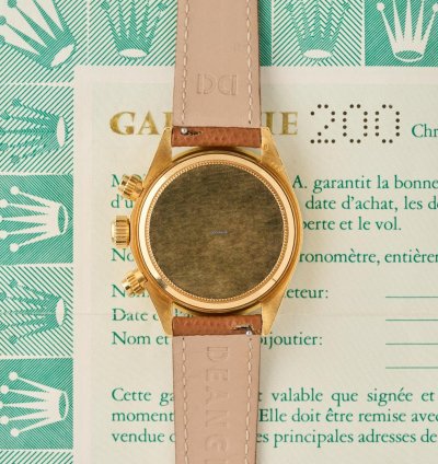 Rolex Daytona 6263 - 18k Yellow Gold - Champagne Dial - Rolex Warranty - Excellent Conditions
