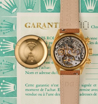 Rolex Daytona 6263 - 18k Yellow Gold - Champagne Dial - Rolex Warranty - Excellent Conditions