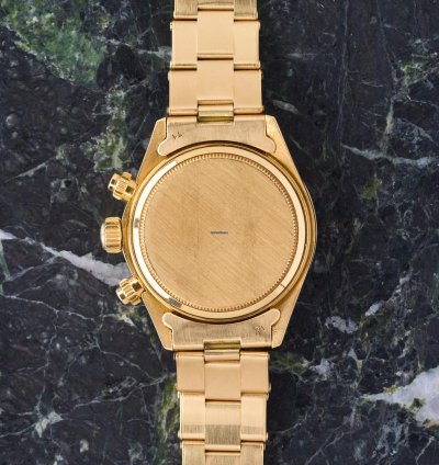 Rolex Daytona 6263 18k Yellow Gold - Black Dial - Rolex Warranty - Excellent Conditions