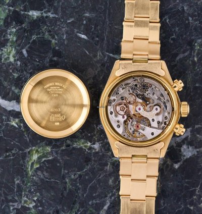 Rolex Daytona 6263 18k Yellow Gold - Black Dial - Rolex Warranty - Excellent Conditions