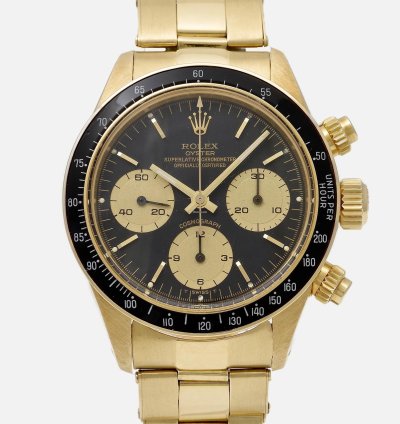 Rolex Daytona 6263 8 18k Gold 1979 Service Papers