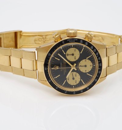 Rolex Daytona 6263 8 18k Gold 1979 Service Papers