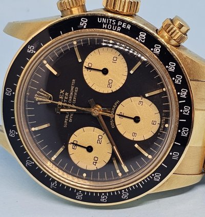 Rolex Daytona 6263 Yellow Gold Rare Full Set