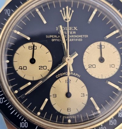 Rolex Daytona 6263 Yellow Gold Rare Full Set